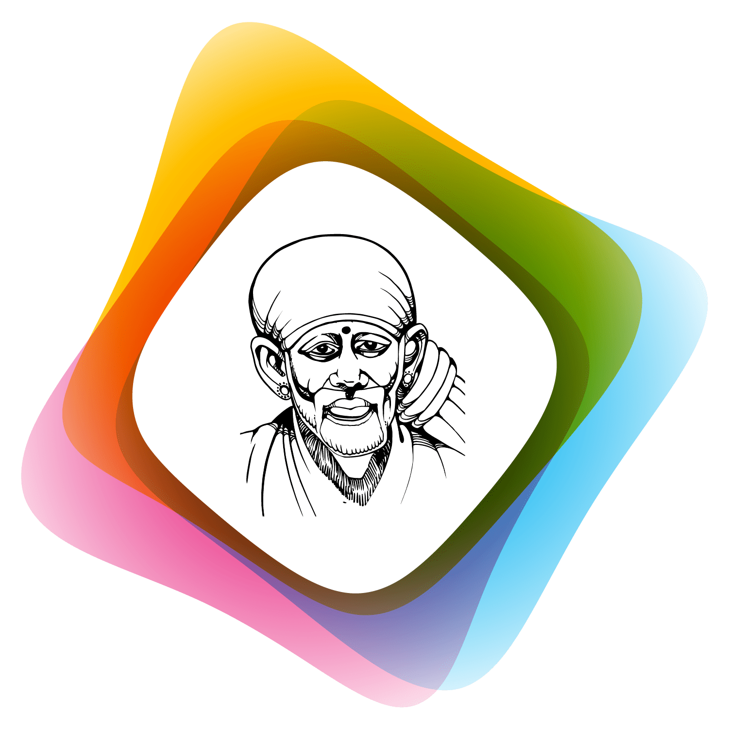 Sai Baba Logo PNG Transparent Images Free Download | Vector Files | Pngtree-cheohanoi.vn